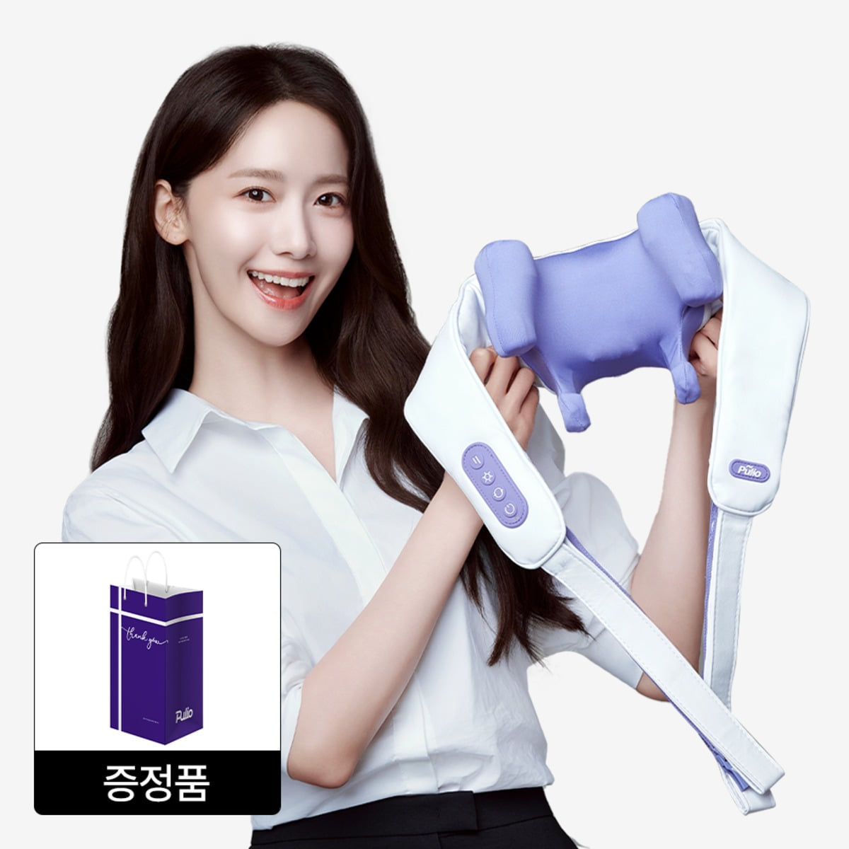 [🎁프리미엄 쇼핑백 증정 | 단 4시간 타임세일] 풀리오 목 어깨 마사지기 V2